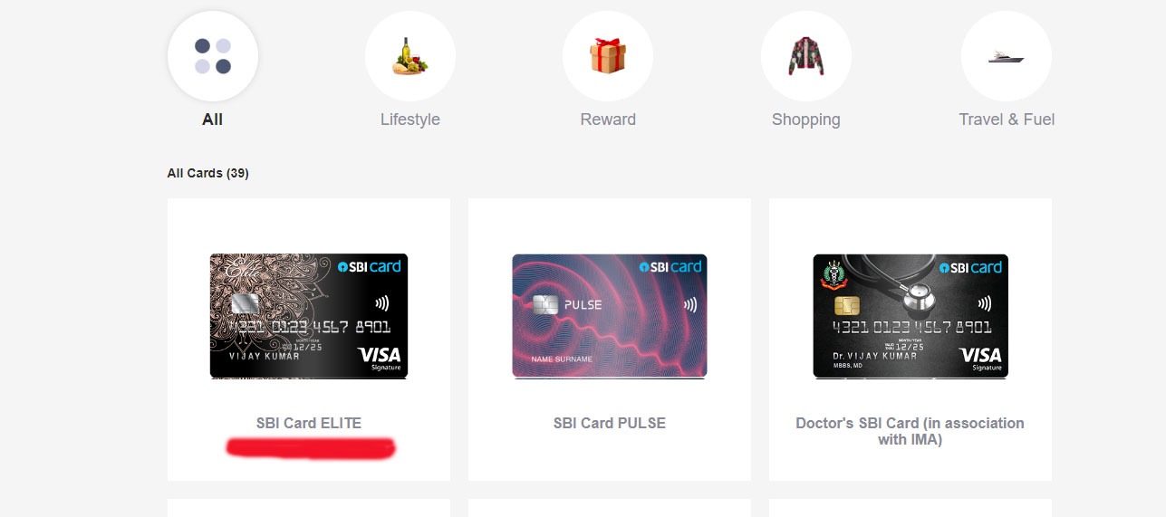 How to apply SBI Elite credit card ?