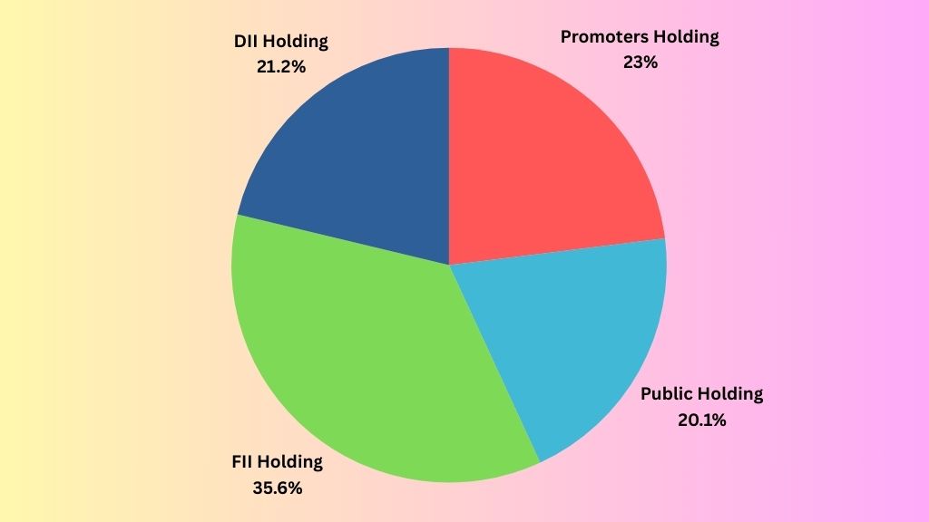 AU Bank Shareholding pattern