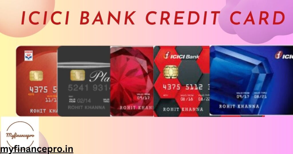 Types of icici bank credit card In Hindi