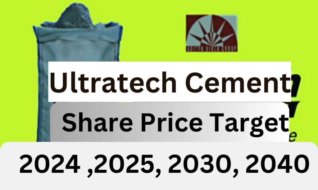 UltraTech Cement Share Price Target from 2024,2025, 2026, 2030 to 2040.