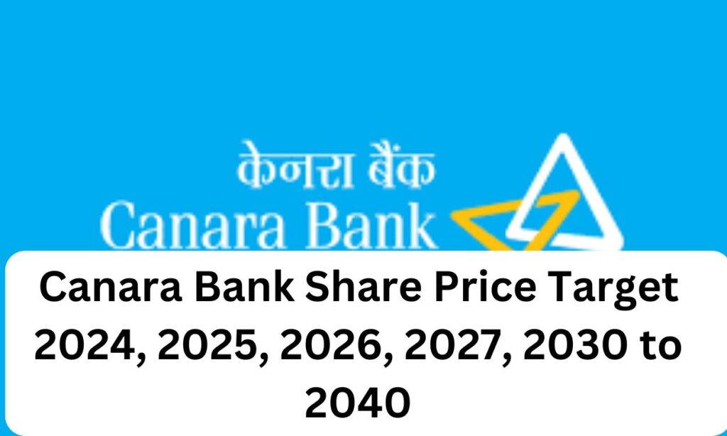 Canara Bank Share Price Target 2024, 2025, 2026, 2027, 2030 to 2040