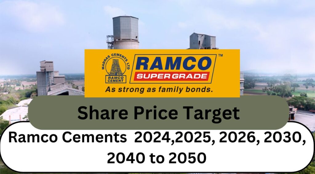 Ramco Cements Share Price Target from 2024,2025, 2026, 2030, 2040 to 2050